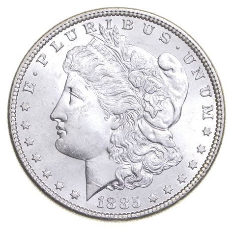 MS65 1885 Morgan Silver Dollar - Graded PGA | Property Room