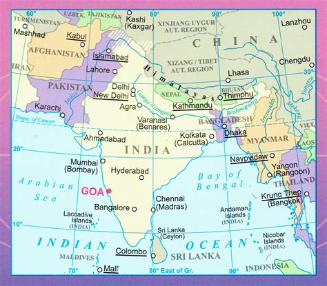 Maps - Road maps, atlases - Goa