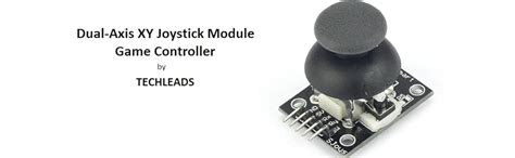 Techleads Dualaxis Xy Joystick Module For Arduino And Devices : Amazon ...