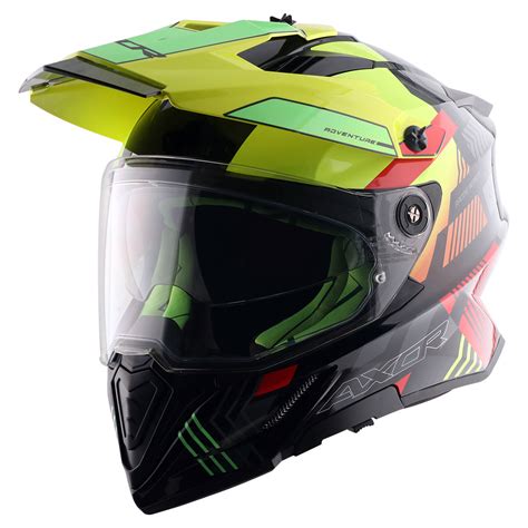 X-Cross Dual Visor Gambling Helmet