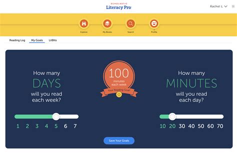 Literacy Pro Student Profile – Scholastic Digital Manager