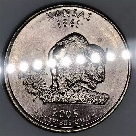 2005-D State Quarter NGC MS-67 KANSAS - Old Pueblo Coin