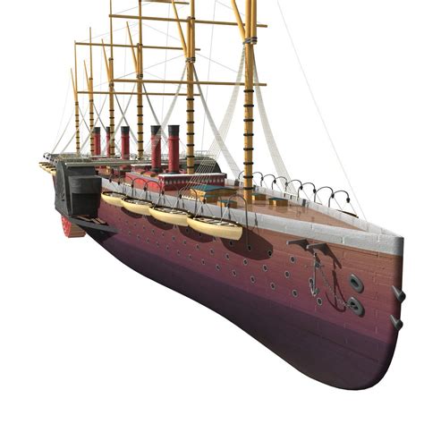 Great Eastern - SHIP 3D Model $29 - .max .obj .fbx .ma - Free3D