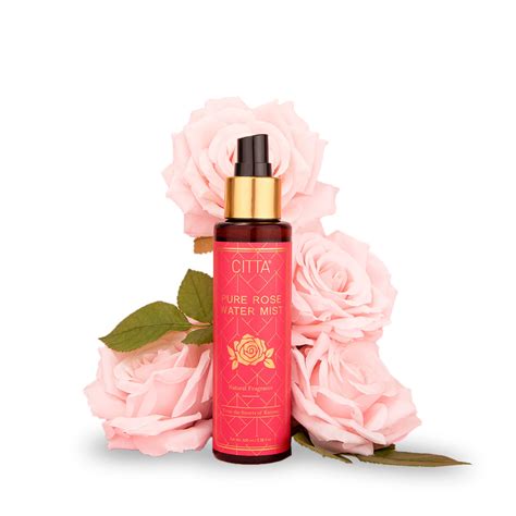 Citta Pure Rose Water Face Mist or Face Toner Spray for all Skin Types ...