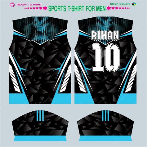 Vector football cricket new jersey design for cmyk print file | Premium ...