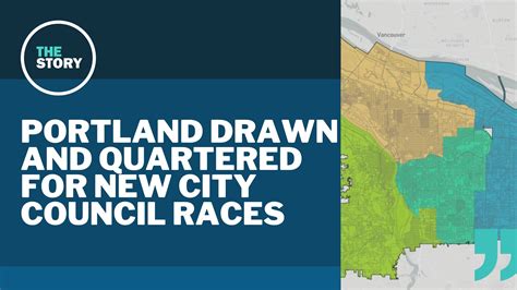 Final map selected for Portland's four electoral districts | kgw.com