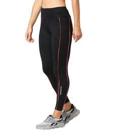 WOMEN BLACK MID-RISE WORKOUT LEGGINGS – Laasa Sports