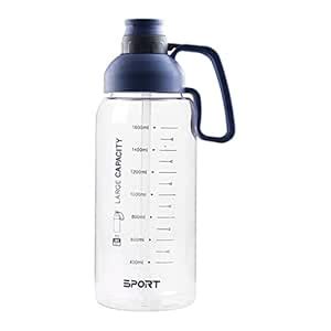 Java Trade Portable Motivational Water Bottle Drinking Jug for Sports ...