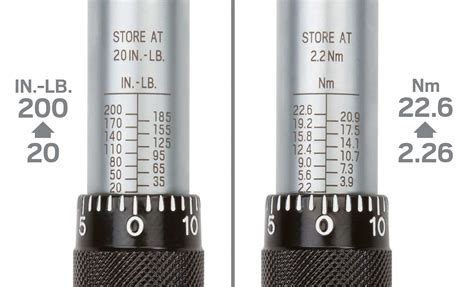 How To Set A Torque Wrench Inch Pounds