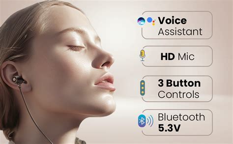 Portronics Harmonics Z9 Wireless Bluetooth in Ear Neckband with Mic, 40 ...