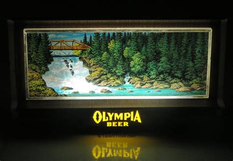 Item #98204 1972 Olympia Beer Motion Sign
