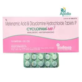 Cyclopam-MF Tablet | Uses, Side Effects, Price | Apollo Pharmacy