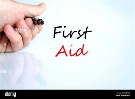 Image result for First Aid White Text