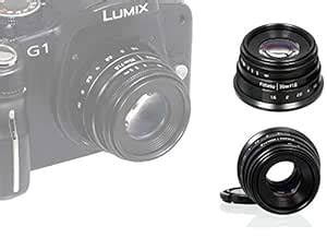 Buy Fotasy M3517 35MM F1.7 TV Movie Fixed Lens and Lens Adapter Kit for ...