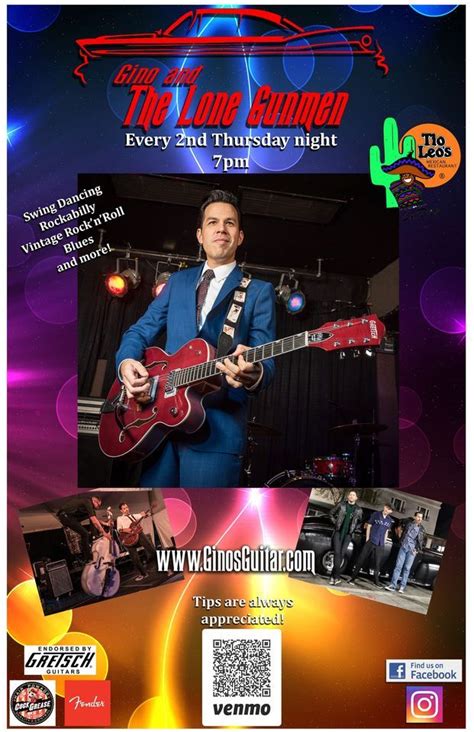 Gino and the Lone Gunmen at Tio Leos Lounge!, Tio Leo's Lounge, San ...