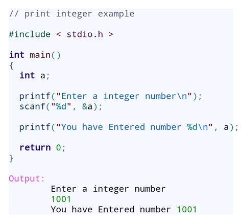 C Code Examples 的图像结果