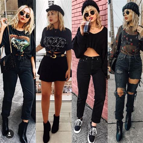 Pin by Sarah Moore on Rock & Roll Baby | Fashion outfits, Edgy outfits ...