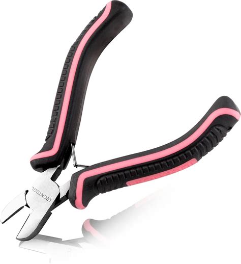 Amazon.com: LEONTOOL Mini Diagonal Cutting Pliers 4 Inches Floral Wire ...