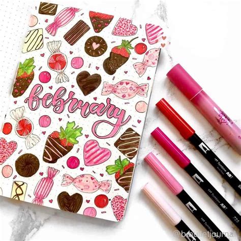 Image result for February Bullet Journal