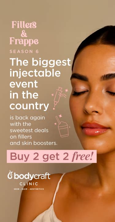 Latest Bodycraft Offers on Salon & Skin Clinic Services