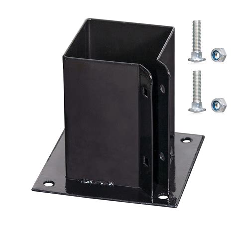 Heavy Duty 4x4 Inches Wood Posts Base Cover - 1 Pcs, Inner Size 3.5"x3 ...