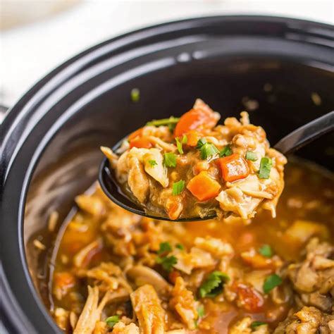 Crockpot Chicken Pot Roast with Vegetables and Herb Broth