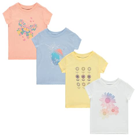 Langwyqu Girls Casual Short Sleeve Leopard Print Children T Shirts Size ...