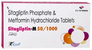 Sitagliptin M 50/1000 Mg Tablet 15: Uses, Side Effects, Price & Substitutes