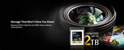 Silicon Power 2TB CFexpress Type-B Memory Card, Up to 1800 MB/s Read ...