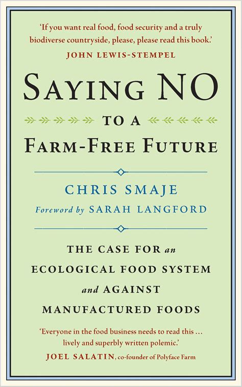 Book Review: “Saying NO to a Farm-Free Future"