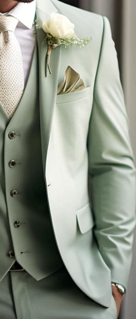 MEN'S LIGHT GREEN BLAZER SUIT – BLENDS TRENDZZ