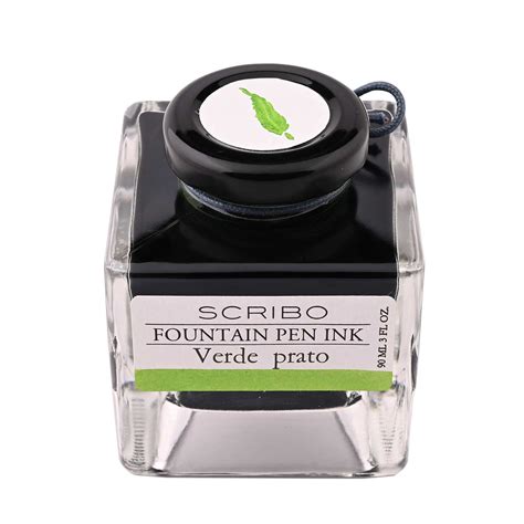 Scribo Verde Prato Ink Bottle, Green - 90ml – Makoba