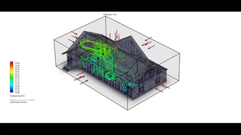 CFD моделирование HVAC. Ресторан, воздухораспределение обеденных залов ...