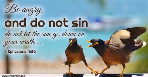 Ephesians 4:26 - Poster