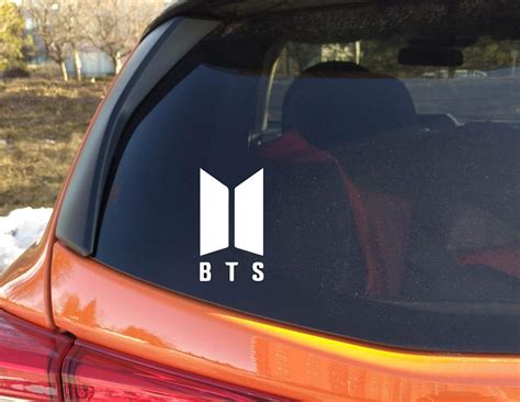 Dream Walkers - BTS New Logo Text BTS Car Die Cut India | Ubuy