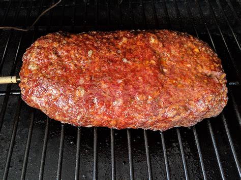 I smoked a meatloaf. Super delicious! : r/Traeger