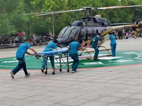 新野县人民医院正式启动空中120 打造空中生命线-大河网