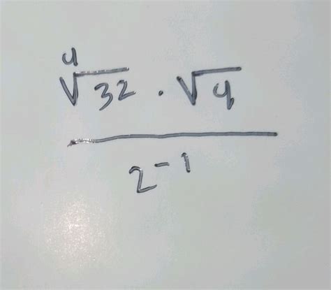 Simplify the expression: \sqrt[4]{32} \cdot | StudyX