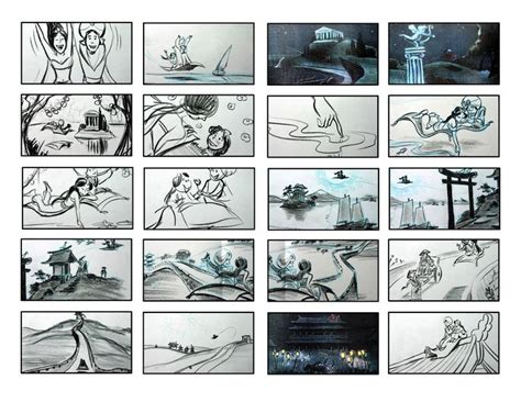 Disney Aladdin storyboard | Disney storyboard, Disney concept art ...