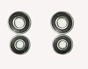 Diycart Set of 4 6201 And 6202 Rubber Sealed Ball Bearing For Fan ...