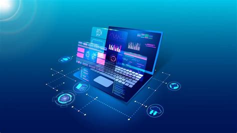 Software technology digital program develop laptop api code web ...