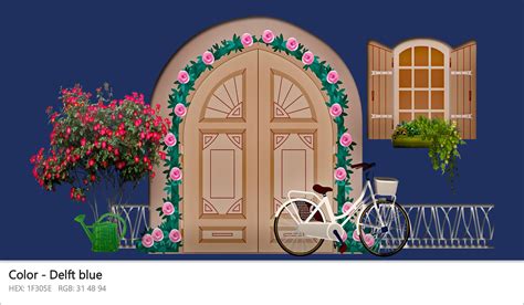 About Delft blue - Color meaning, codes, similar colors and paints ...