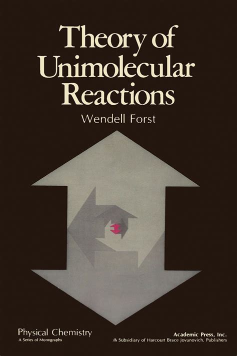 Theory of Unimolecular Reactions (Physical chemistry, a series of ...