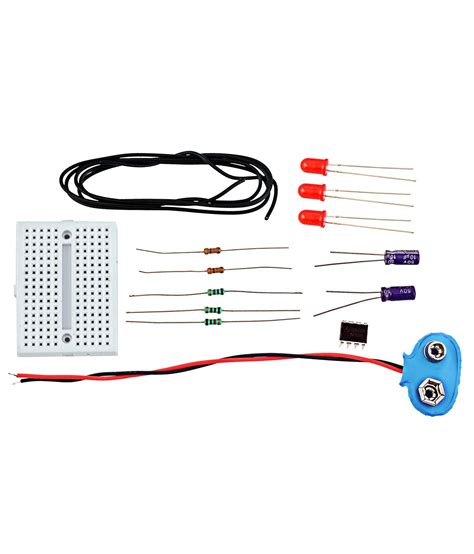 DIY Kit - Train Crossing Signal Using 555 Timer : BreadBoard Kit