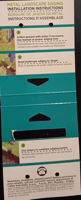 Garden Accents 3 -Pack 10.5-in Bronze Rust Resistant Steel Edging stake ...