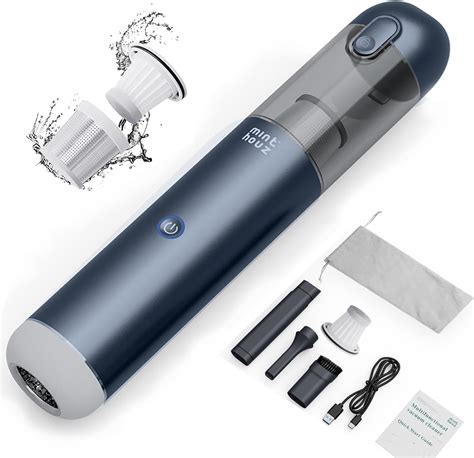 Minthouz Aspiradora de Mano 17000Pa/120W Aspirador de Coche Portátil ...
