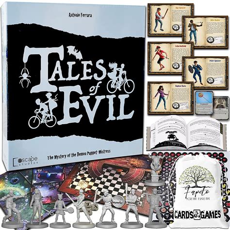 Buy Science Fiction and Horror, Mystery Board Game Tales of Evil in ...