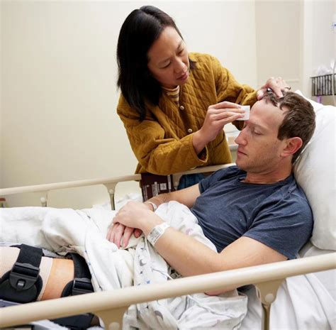 Mark Zuckerberg undergoes knee surgery after suffering injury while ...