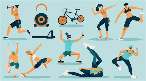 Different Exercise 的图像结果