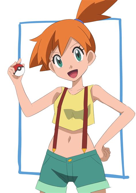misty (pokemon and 2 more) drawn by hainchu | Danbooru